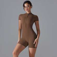Load image into Gallery viewer, Shorts Jumpsuit-Chestnut
